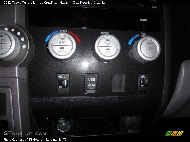 Magnetic Gray Metallic / Graphite 2012 Toyota Tundra Limited CrewMax