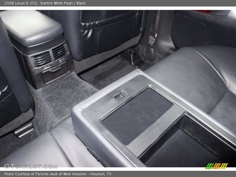 Starfire White Pearl / Black 2008 Lexus IS 350