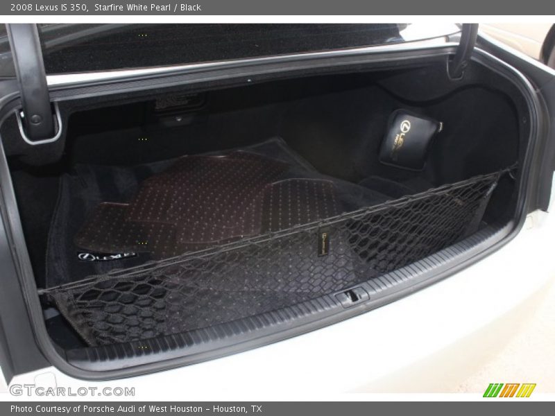 Starfire White Pearl / Black 2008 Lexus IS 350
