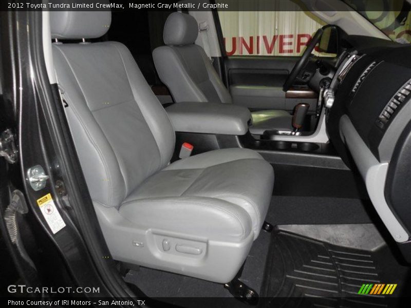 Magnetic Gray Metallic / Graphite 2012 Toyota Tundra Limited CrewMax