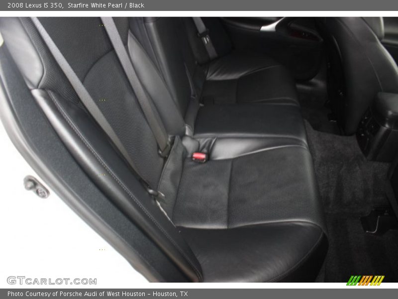 Starfire White Pearl / Black 2008 Lexus IS 350