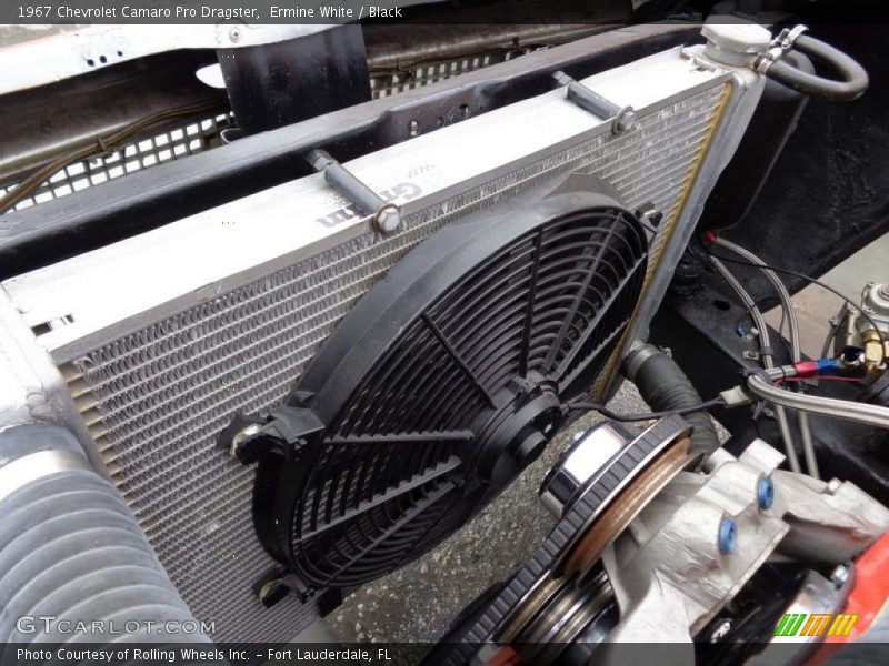 Ermine White / Black 1967 Chevrolet Camaro Pro Dragster