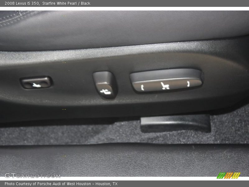 Starfire White Pearl / Black 2008 Lexus IS 350