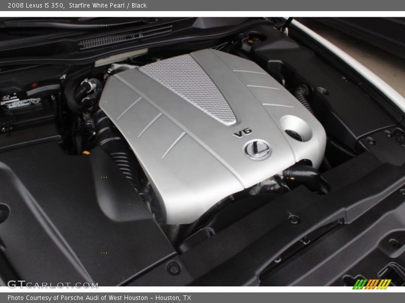Starfire White Pearl / Black 2008 Lexus IS 350