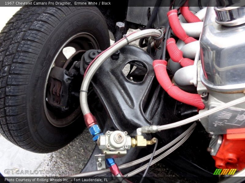Ermine White / Black 1967 Chevrolet Camaro Pro Dragster