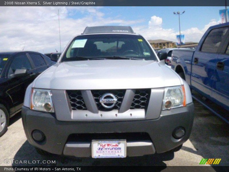 Silver Lightning / Steel/Graphite 2008 Nissan Xterra S