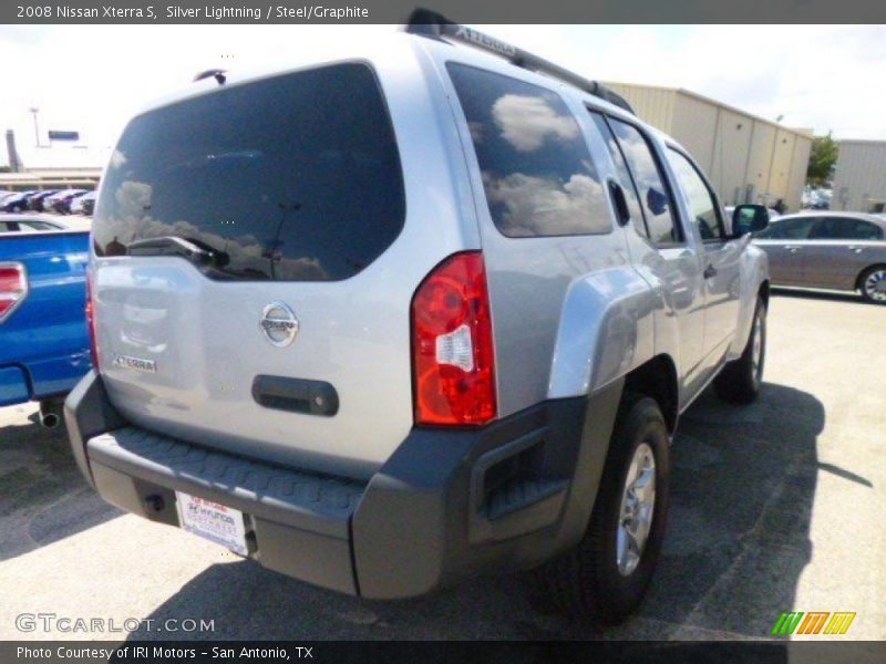 Silver Lightning / Steel/Graphite 2008 Nissan Xterra S