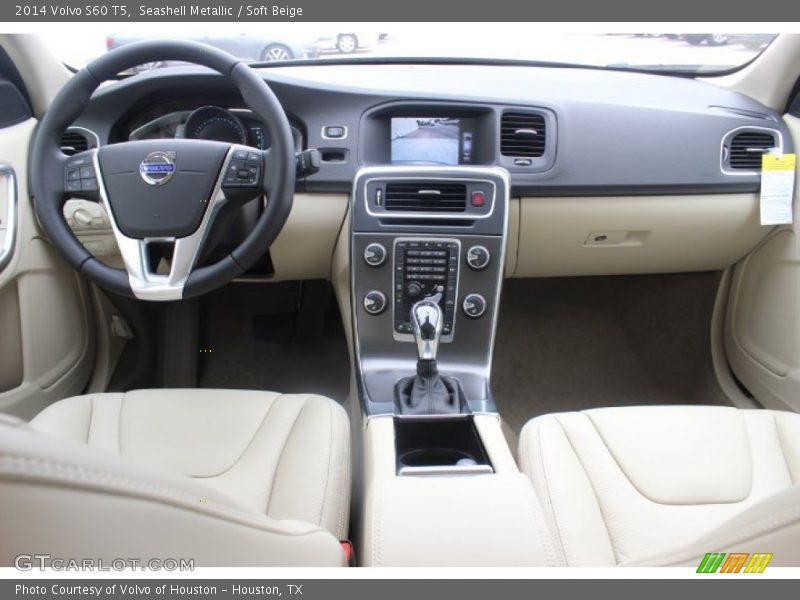 Seashell Metallic / Soft Beige 2014 Volvo S60 T5