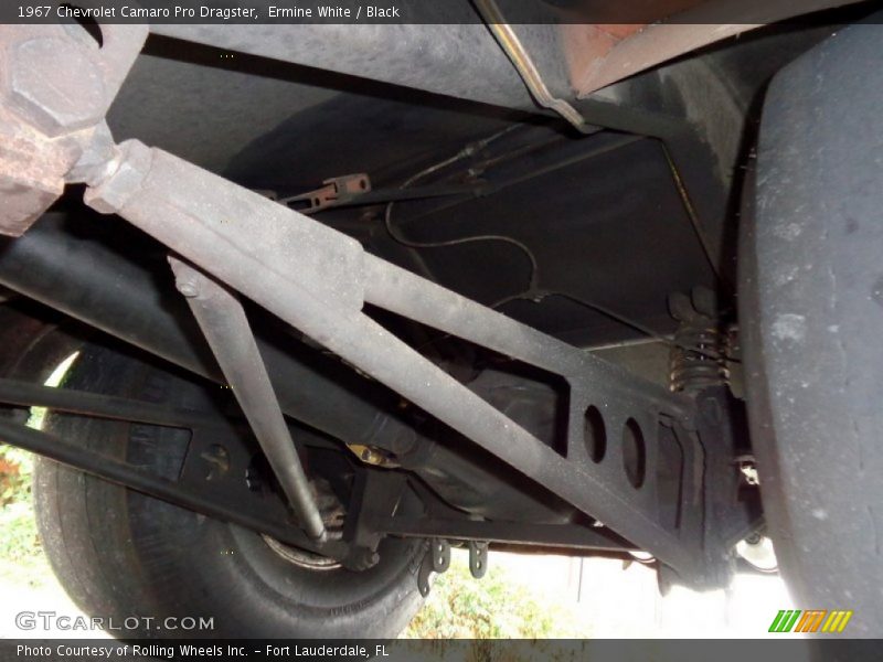 Ermine White / Black 1967 Chevrolet Camaro Pro Dragster