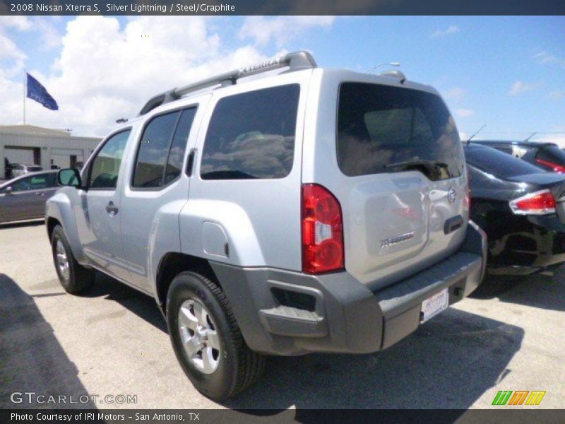 Silver Lightning / Steel/Graphite 2008 Nissan Xterra S