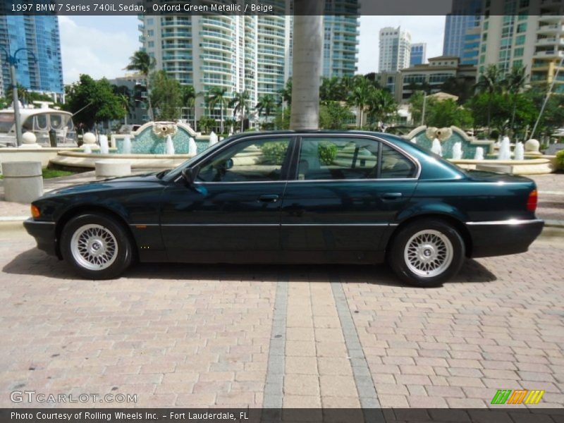  1997 7 Series 740iL Sedan Oxford Green Metallic