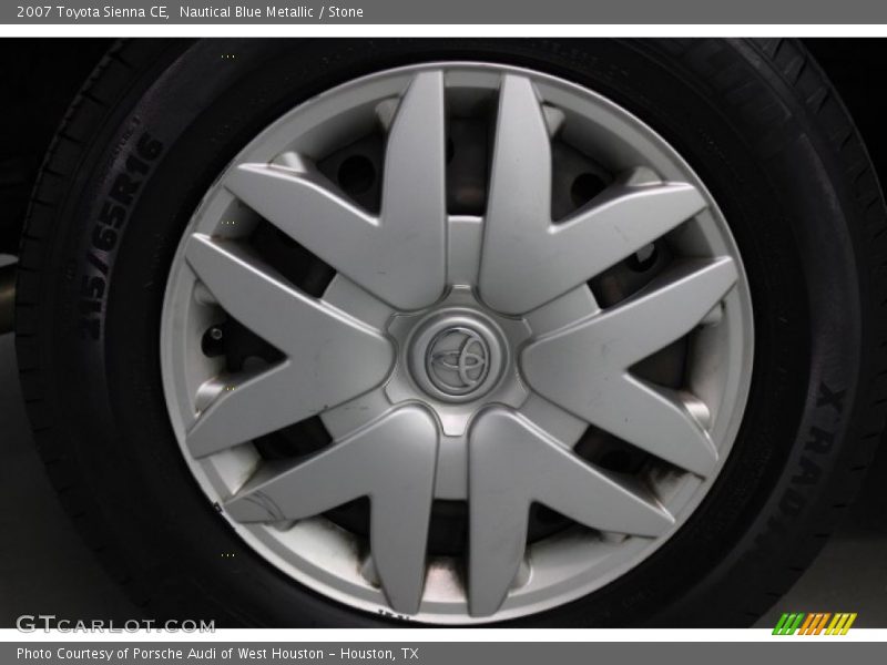 Nautical Blue Metallic / Stone 2007 Toyota Sienna CE
