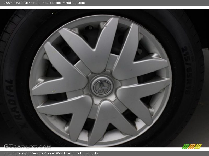 Nautical Blue Metallic / Stone 2007 Toyota Sienna CE