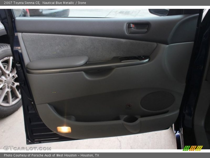 Nautical Blue Metallic / Stone 2007 Toyota Sienna CE