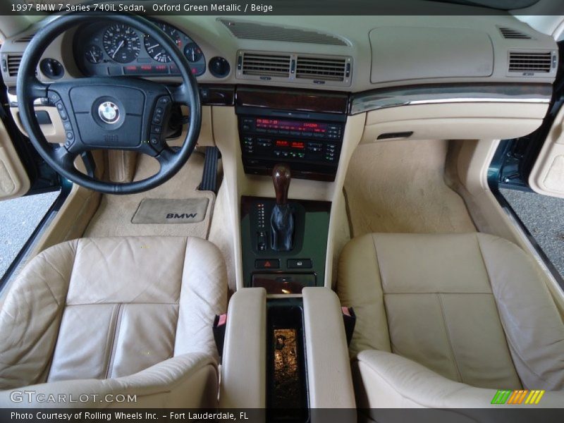  1997 7 Series 740iL Sedan Beige Interior
