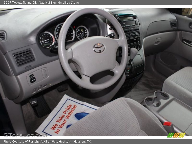 Nautical Blue Metallic / Stone 2007 Toyota Sienna CE