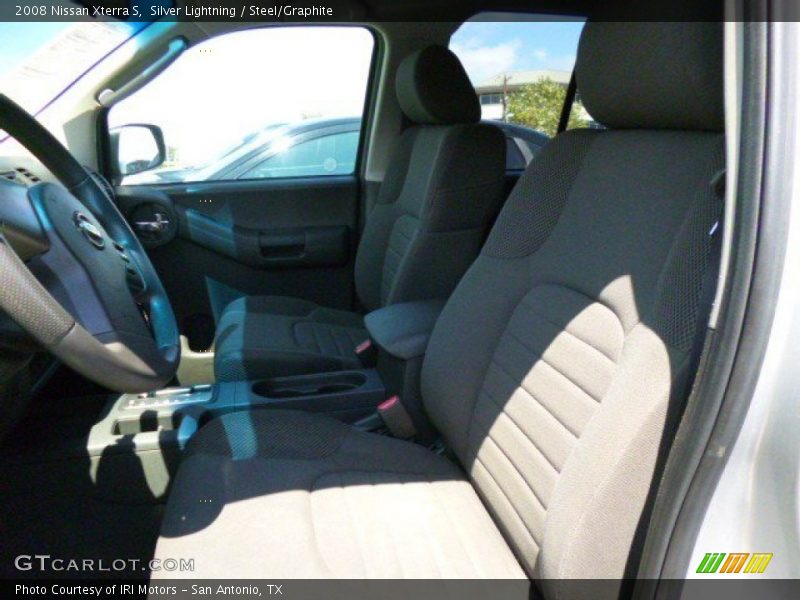 Silver Lightning / Steel/Graphite 2008 Nissan Xterra S