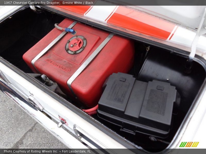 Ermine White / Black 1967 Chevrolet Camaro Pro Dragster