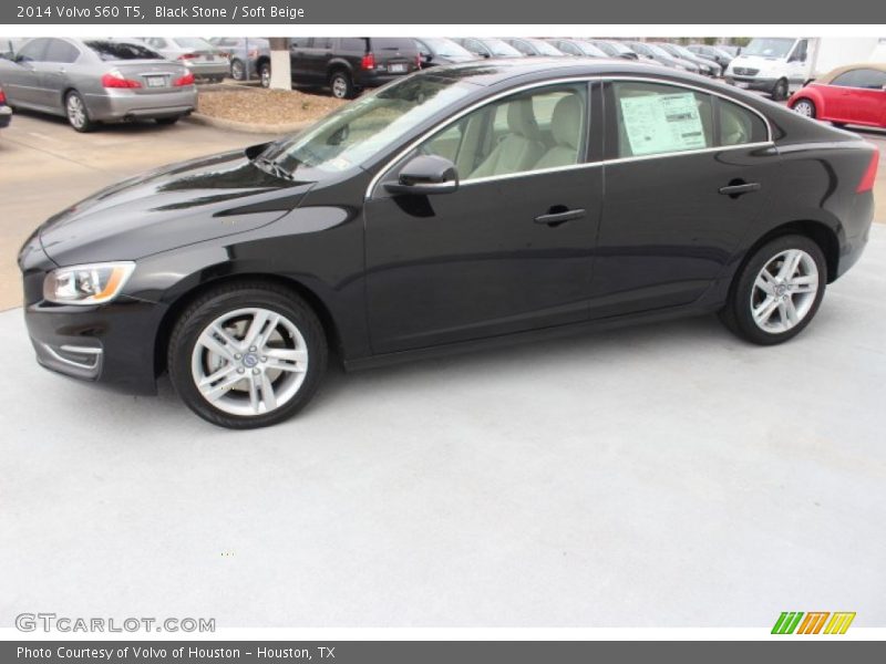 Black Stone / Soft Beige 2014 Volvo S60 T5