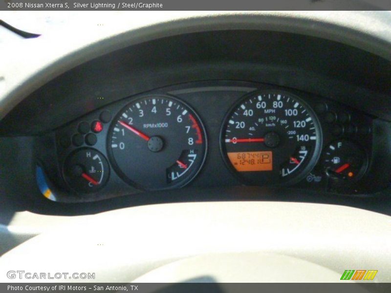 Silver Lightning / Steel/Graphite 2008 Nissan Xterra S