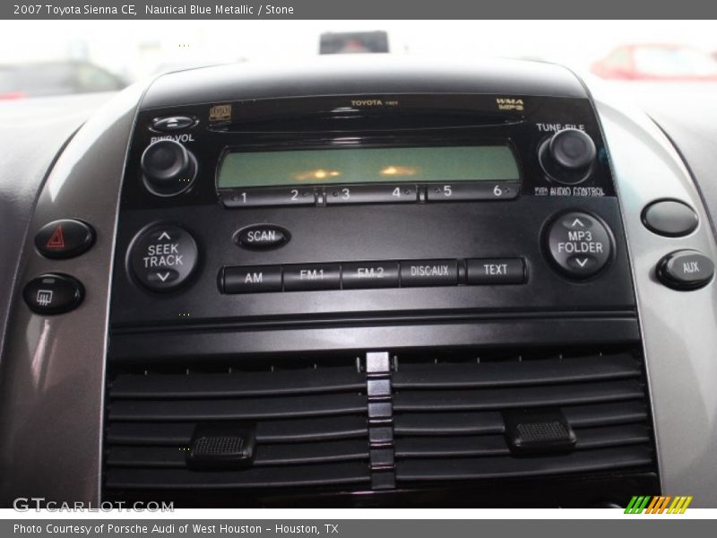 Nautical Blue Metallic / Stone 2007 Toyota Sienna CE