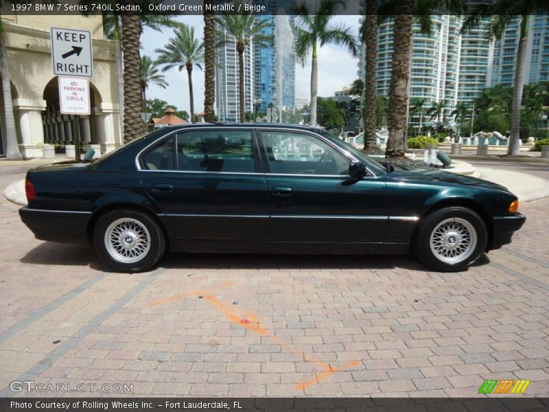  1997 7 Series 740iL Sedan Oxford Green Metallic