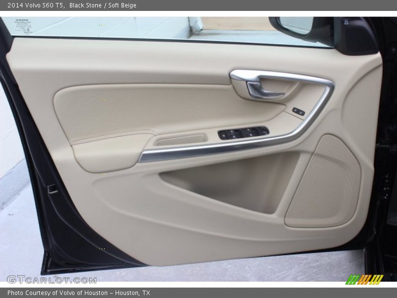 Black Stone / Soft Beige 2014 Volvo S60 T5