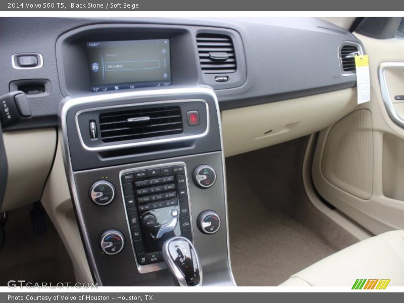 Black Stone / Soft Beige 2014 Volvo S60 T5