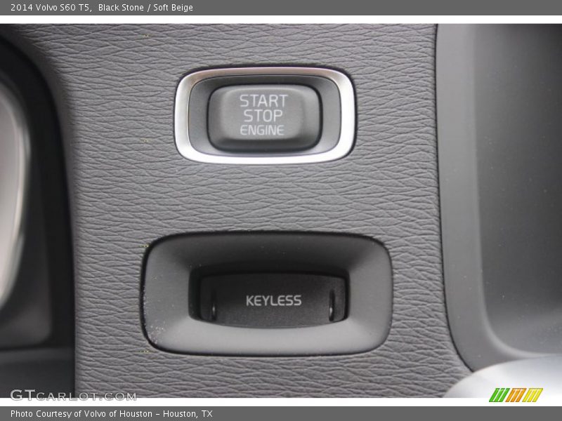 Black Stone / Soft Beige 2014 Volvo S60 T5