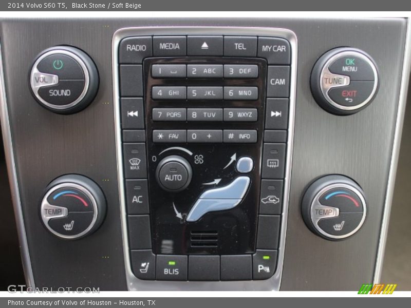 Black Stone / Soft Beige 2014 Volvo S60 T5