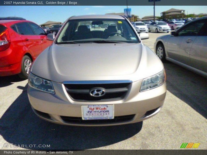 Golden Beige / Beige 2007 Hyundai Sonata GLS
