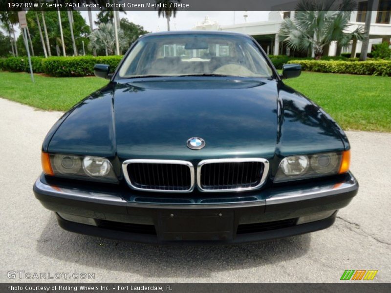  1997 7 Series 740iL Sedan Oxford Green Metallic