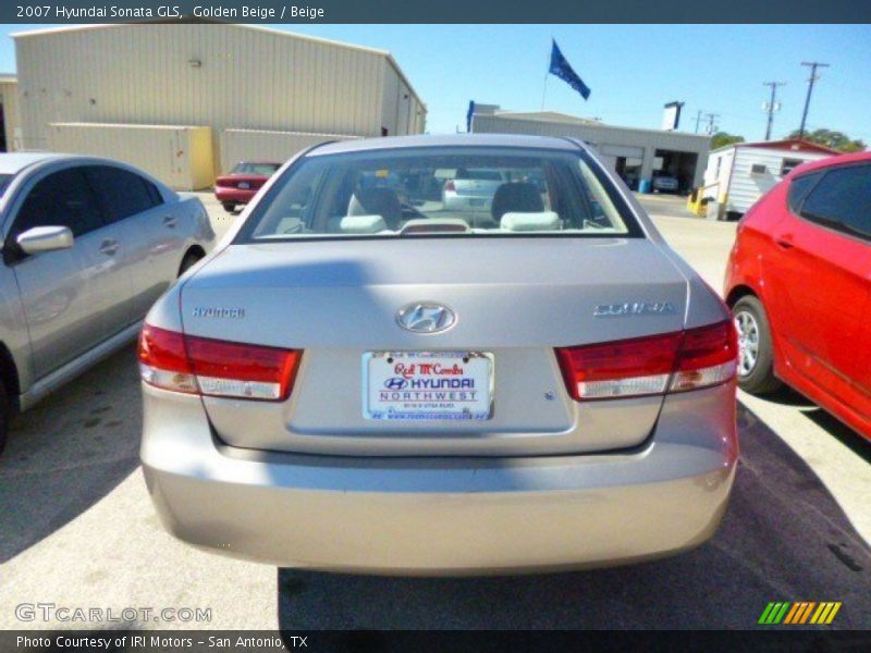 Golden Beige / Beige 2007 Hyundai Sonata GLS