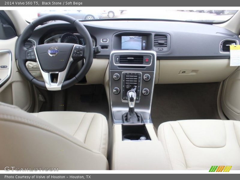 Black Stone / Soft Beige 2014 Volvo S60 T5