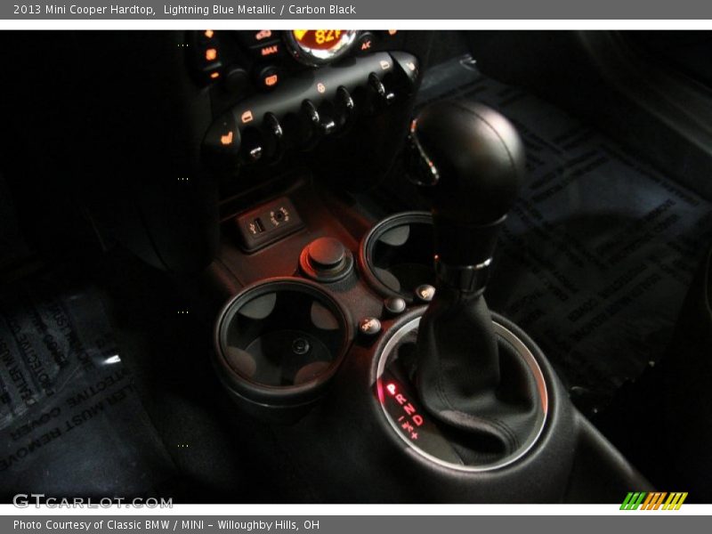 Lightning Blue Metallic / Carbon Black 2013 Mini Cooper Hardtop