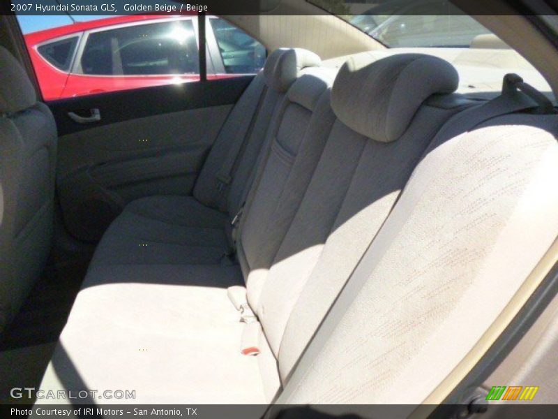 Golden Beige / Beige 2007 Hyundai Sonata GLS