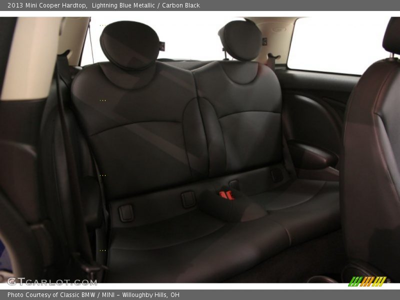 Lightning Blue Metallic / Carbon Black 2013 Mini Cooper Hardtop