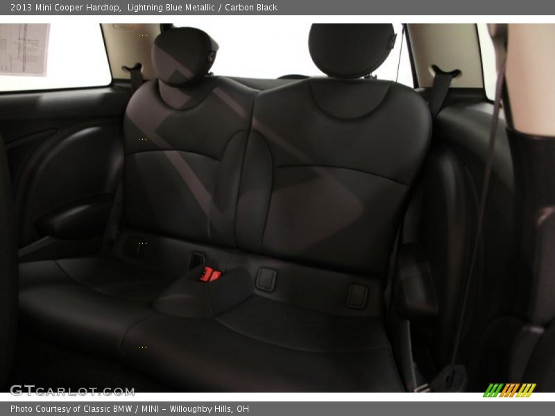 Lightning Blue Metallic / Carbon Black 2013 Mini Cooper Hardtop