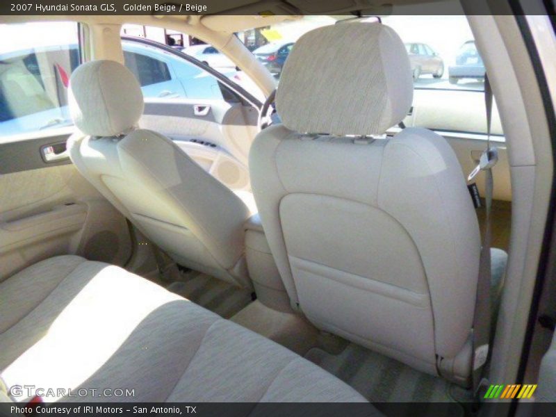 Golden Beige / Beige 2007 Hyundai Sonata GLS