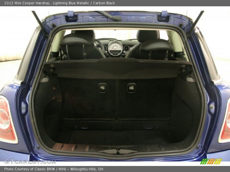 Lightning Blue Metallic / Carbon Black 2013 Mini Cooper Hardtop