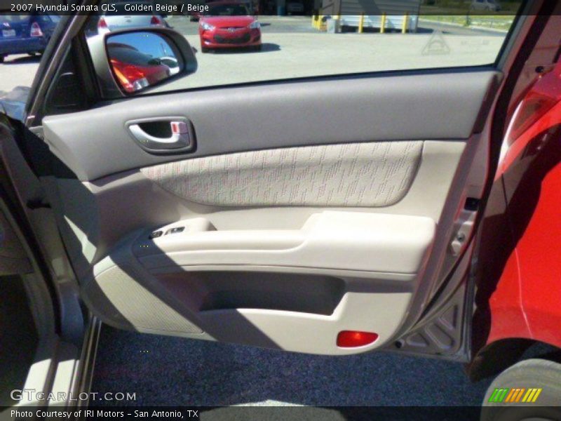 Golden Beige / Beige 2007 Hyundai Sonata GLS