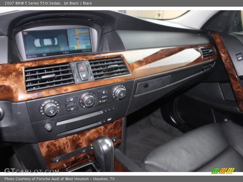 Jet Black / Black 2007 BMW 5 Series 550i Sedan