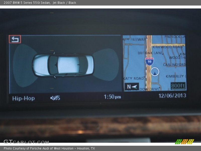 Jet Black / Black 2007 BMW 5 Series 550i Sedan