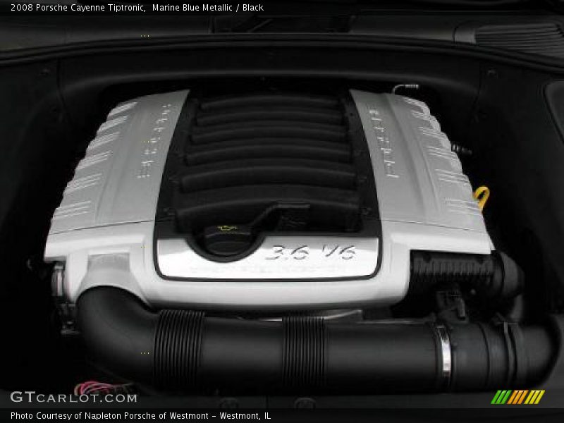 Marine Blue Metallic / Black 2008 Porsche Cayenne Tiptronic