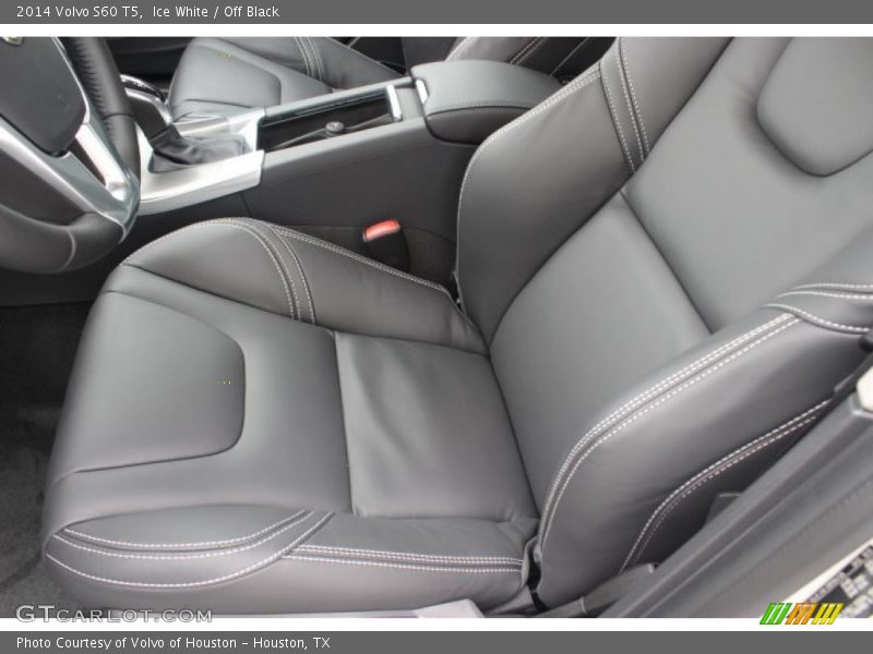 Ice White / Off Black 2014 Volvo S60 T5