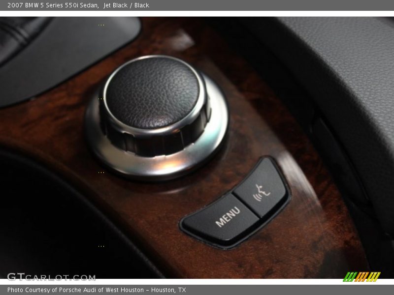 Jet Black / Black 2007 BMW 5 Series 550i Sedan