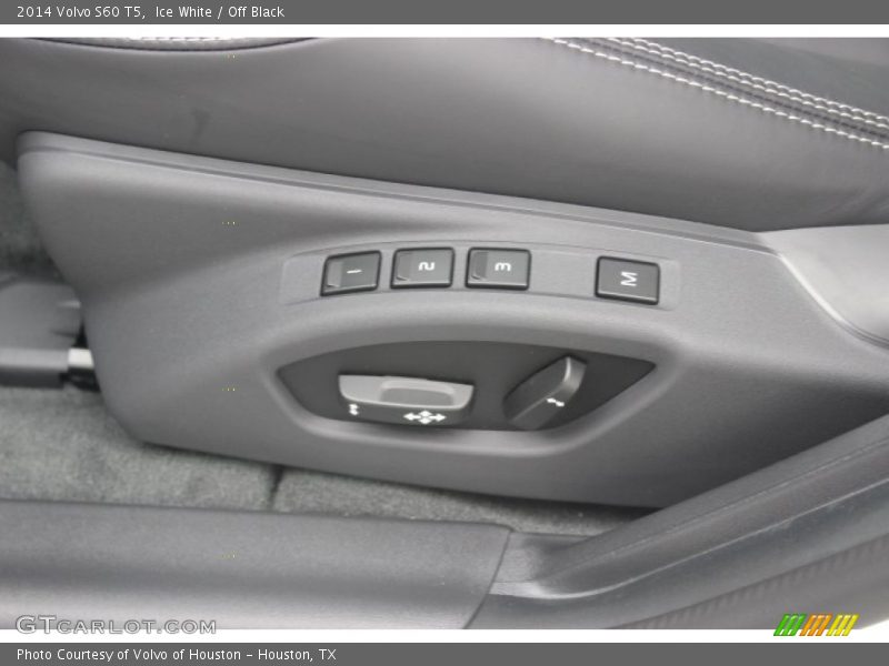 Ice White / Off Black 2014 Volvo S60 T5