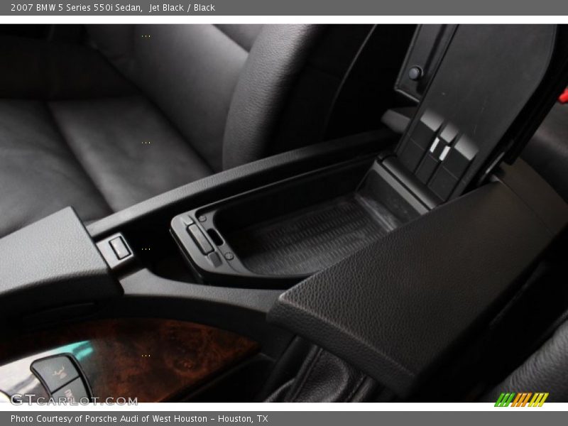 Jet Black / Black 2007 BMW 5 Series 550i Sedan