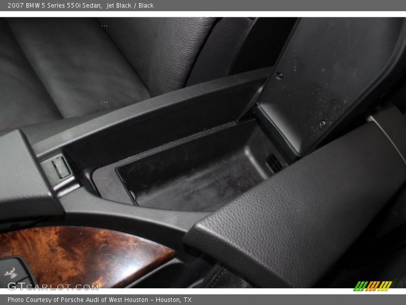 Jet Black / Black 2007 BMW 5 Series 550i Sedan