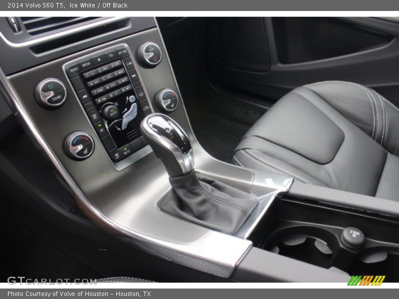 Ice White / Off Black 2014 Volvo S60 T5